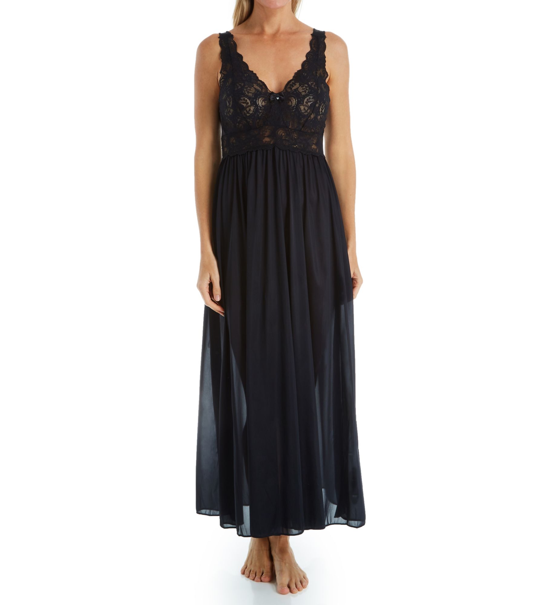 Shadowline Silhouette 53 Inch Gown Black S  - Image 1