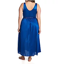 Plus Silhouette 53 Inch Gown Navy 2X