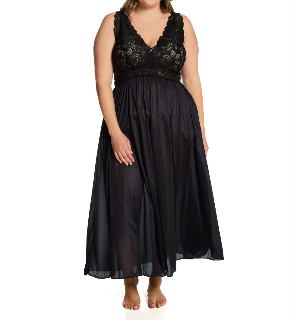 Plus Silhouette 53 Inch Gown-fs