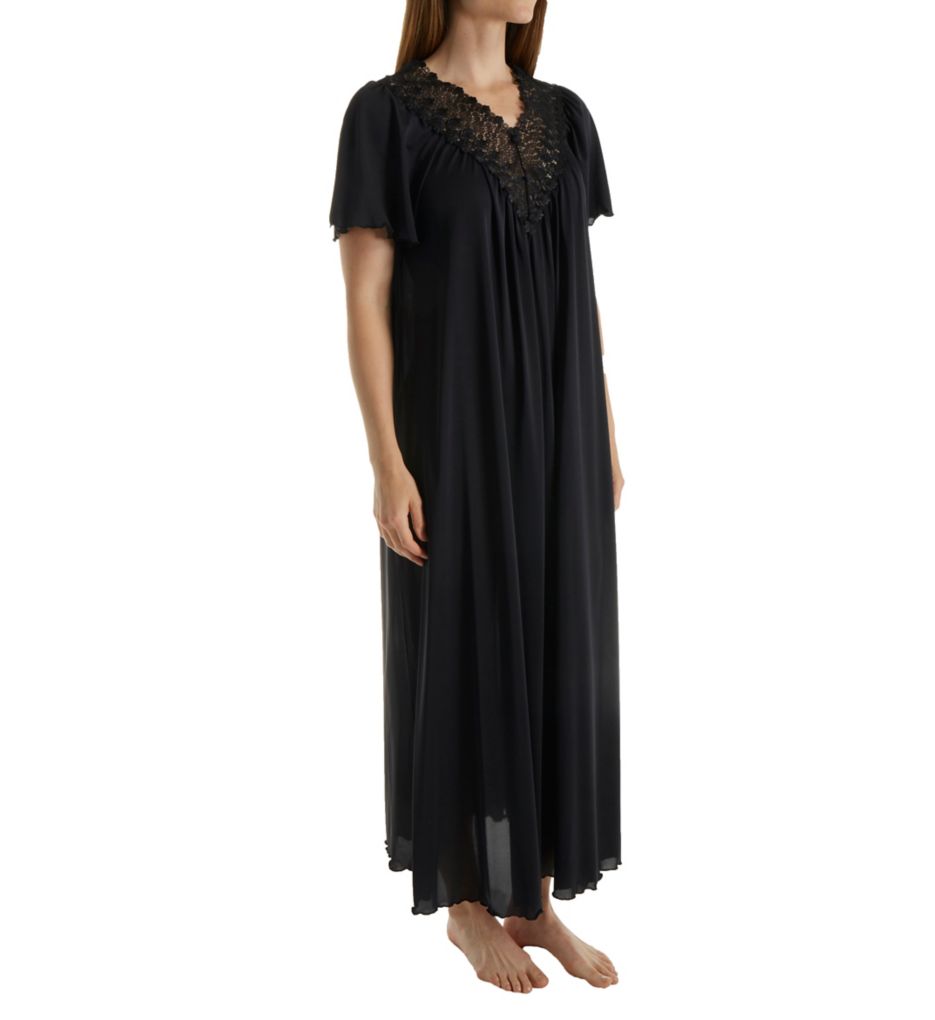 Shadowline Beloved 53 Inch Flutter Sleeve Gown 32275 - Shadowline Sleepwear
