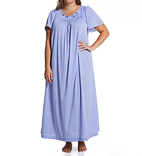 Plus Petals 53 Inch Gown Lilac 1X