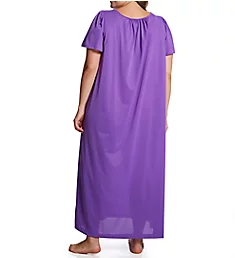 Plus Petals 53 Inch Gown Purple 1X