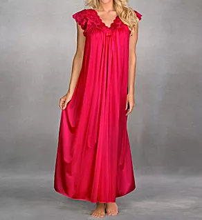 Silhouette 53 Inch Gown Red S