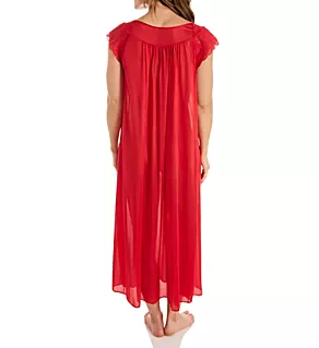 Silhouette 53 Inch Gown Red S