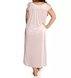 Plus Silhouette 53 Inch Gown Blush 3X