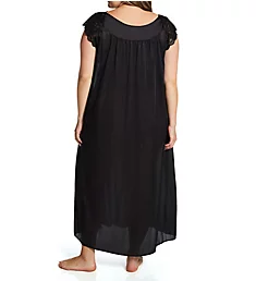 Plus Silhouette 53 Inch Gown Black 1X