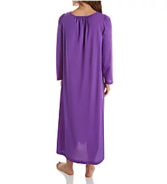 Petals 53 Inch Long Sleeve Gown Purple S