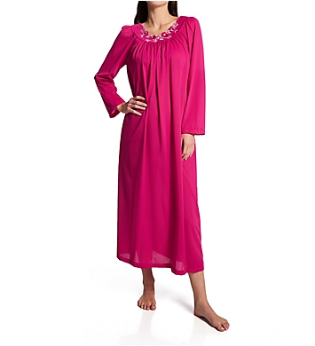 Shadowline Petals 53 Inch Long Sleeve Gown