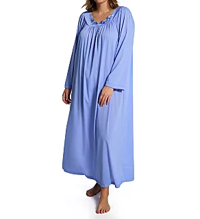Plus Petals 53 Inch Long Sleeve Gown Lilac 3X