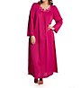 Shadowline Plus Petals 53 Inch Long Sleeve Gown
