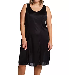 Plus 26 Inch Princess Full Slip Black 44