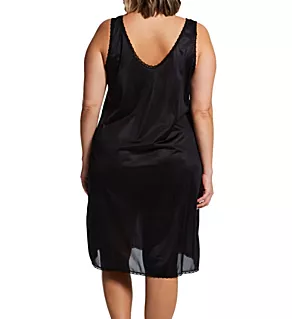 Plus 26 Inch Princess Full Slip Black 44