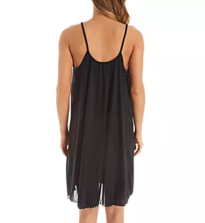 Beloved Sleeveless Short Gown Black S
