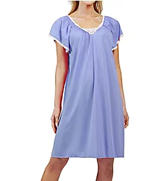 Cameo Nylon Tricot Short Sleeve 40 Inch Waltz Gown Lilac S