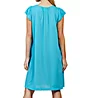 Shadowline Rosebud Nylon Tricot Short Sleeve 40 Inch Gown 36222 - Image 2