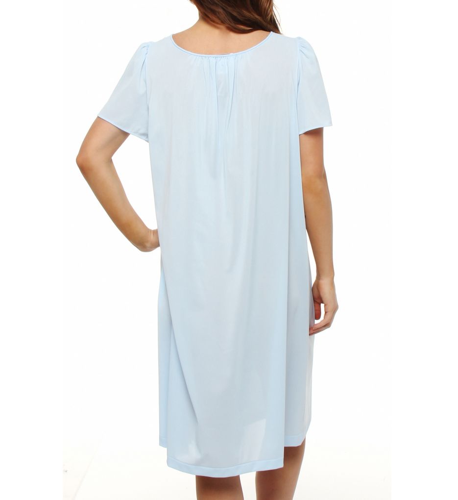 Petals Short Sleeve Gown