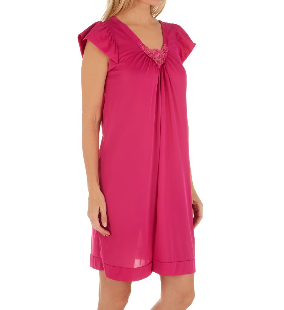 Cherish 38 Inch Cap Sleeve Nightgown-gs