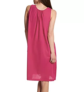 Petals 40 Inch Embroidery Gown Raspberry S