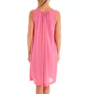 Petals 40 Inch Embroidery Gown Rosy Pink S