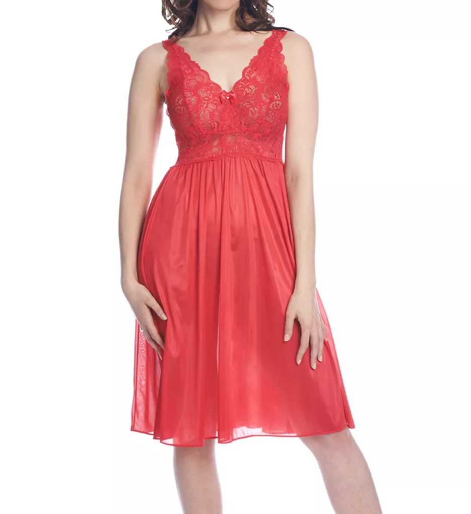Silhouette 40 Inch Gown Red S