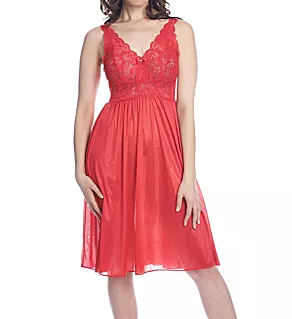 Silhouette 40 Inch Gown Red S