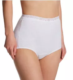 Dixie Belle Full Cut Lace Waist Panty - 3 PK