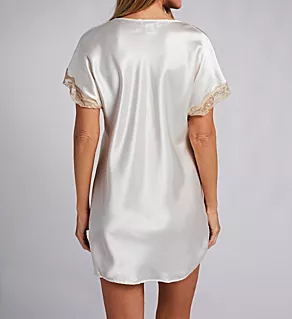 Charming Charmeuse Sleep Gown Ivory S