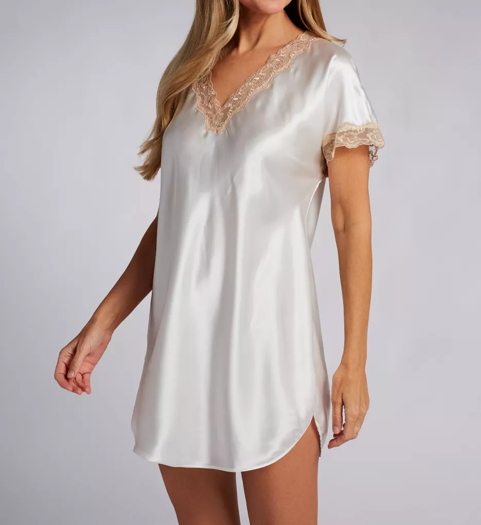 Plus Charming Charmeuse Sleep Gown