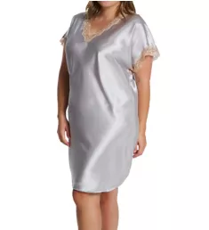 Plus Charming Charmeuse Sleep Gown