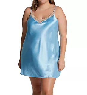 Plus Charming Chemise Blue 1X