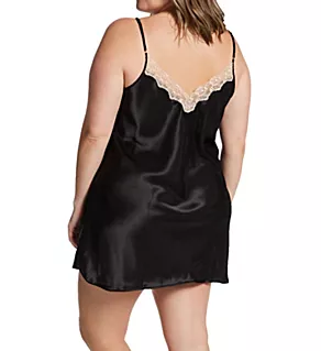 Plus Charming Chemise Black 1X