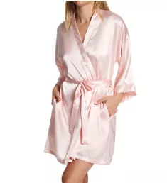 Charming Satin Wrap Robe