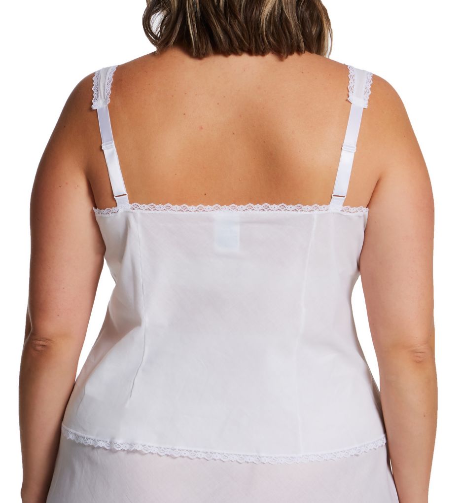 Shadowline Plus Cotton Batiste Camisole 4536X - Image 2