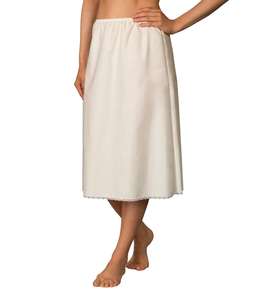 30 Inch Flare Half Slip Ivory M