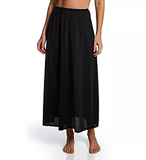 36 Inch Flare Daywear Half Slip Black S