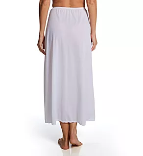 36 Inch Flare Daywear Half Slip White S