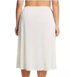 Plus Size 30 Inch Flare Half Slip Ivory 1X