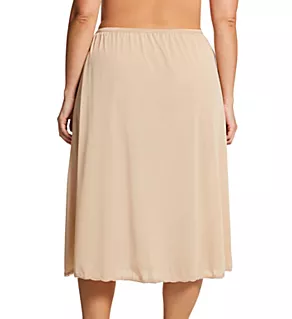Plus Size 30 Inch Flare Half Slip Nude 1X