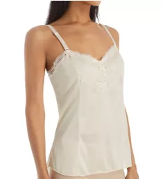 Lace Trim Camisole Beige S