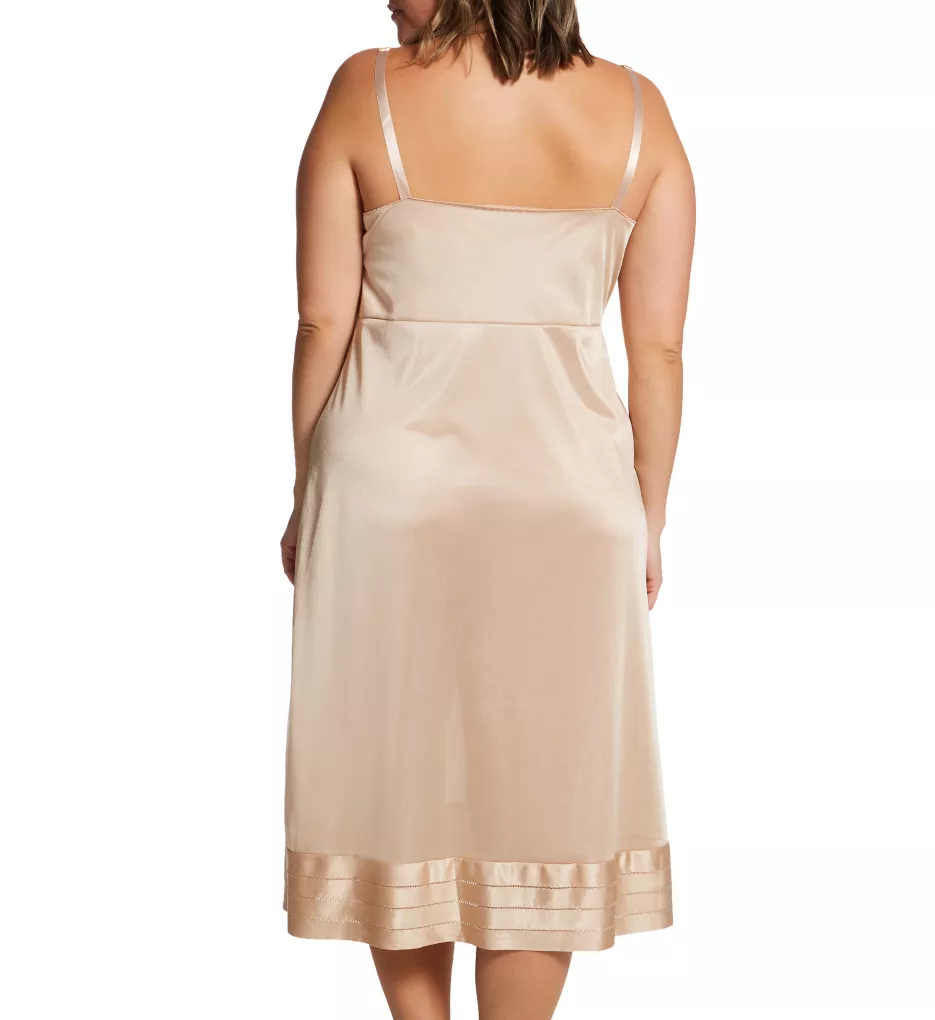 Plus Size Adjustable Length Full Slip Nude 44