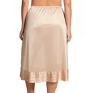Plus Size Adjustable Length Half Slip Nude 1X