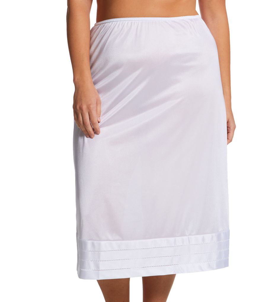 Plus Size Adjustable Length Half Slip