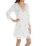 Before Bed 36 Inch Lace Trim Sleepshirt