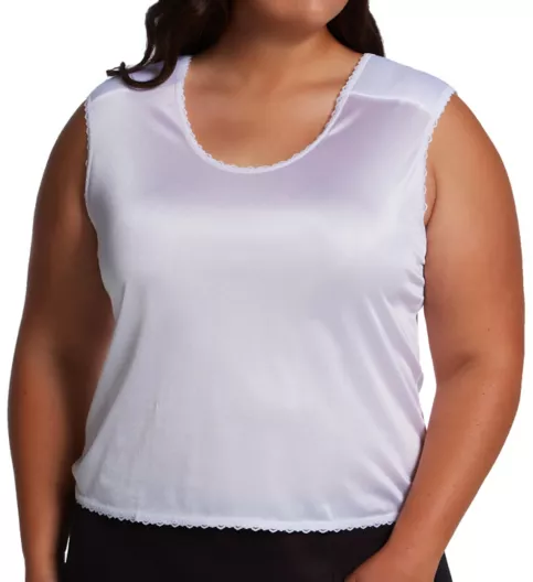 Shadowline Plus Nylon Padded Shoulder Camisole 7101X