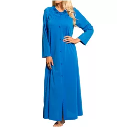 Petals 54 Inch Coat Sapphire S