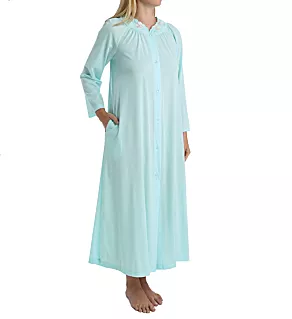 Petals 54 Inch Coat SeaFoam S