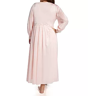 Plus Silhouette 54 Inch Coat Blush 1X