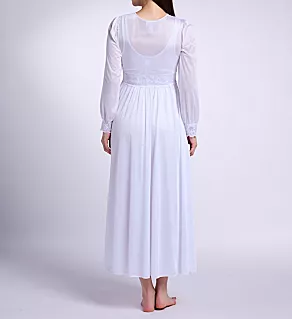 Plus Silhouette 54 Inch Coat Diamond White 1X