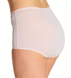 Dixie Belle Scallop Trim Full Brief Panty - 3 Pack Pink 7