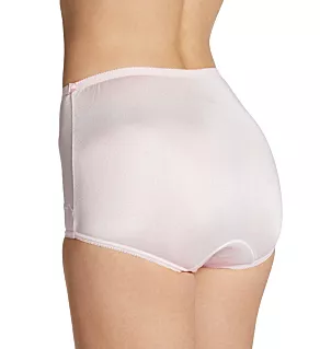 Dixie Belle Scallop Trim Full Brief Panty - 3 Pack Pink/Blue/Beige 5